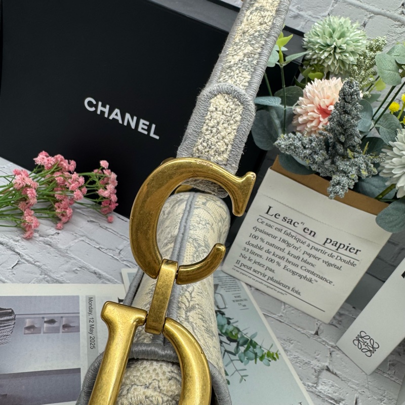 Dior 馬鞍包 有背帶-27