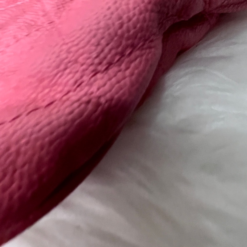 Chanel • 稀有亮粉大Logo荔枝牛皮愛心草莓包 🩷 全網唯一☝🏻-8