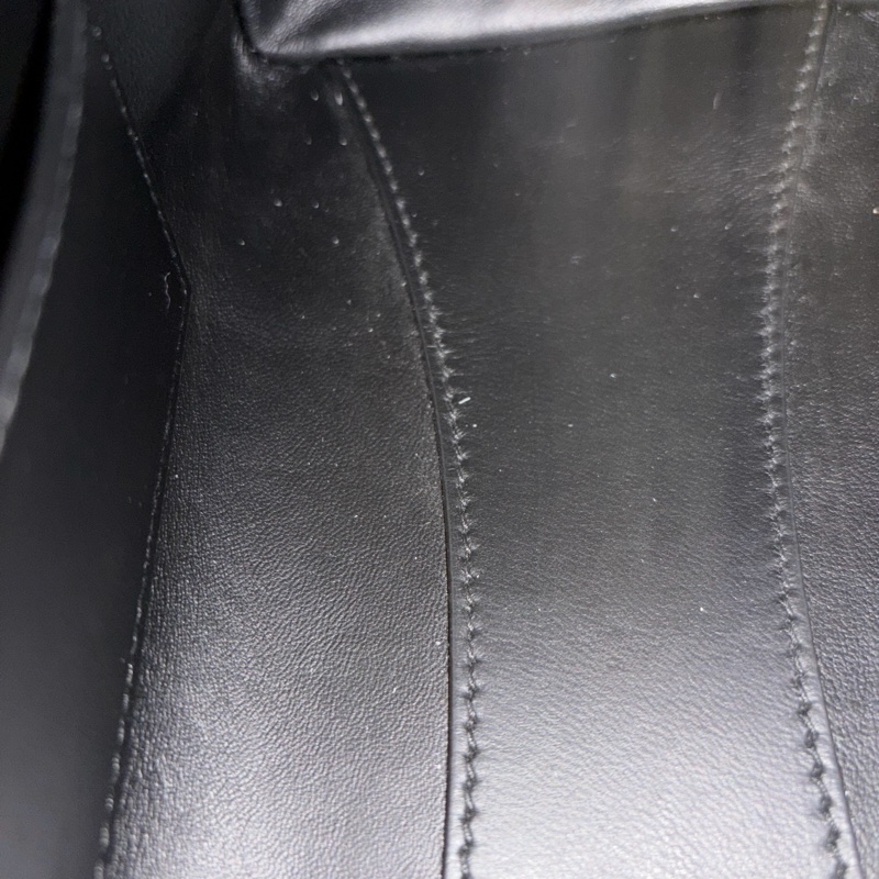 Ferragamo 秀款黑色牛皮配鴕鳥羽毛肩背包-3