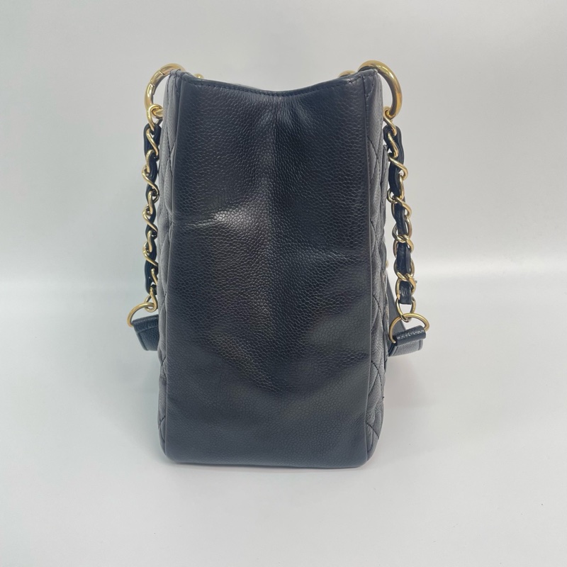 Chanel • 經典黑金荔枝牛皮Gst 有卡-7