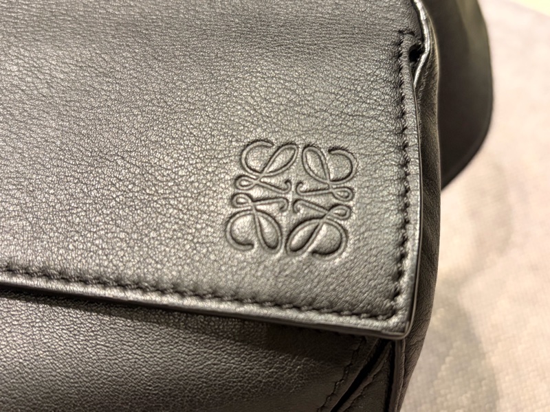 Loewe puzzle 98新 黑色小號腰包 24x16x10cm-1
