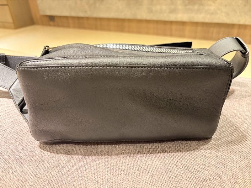 Loewe puzzle 98新 黑色小號腰包 24x16x10cm-4
