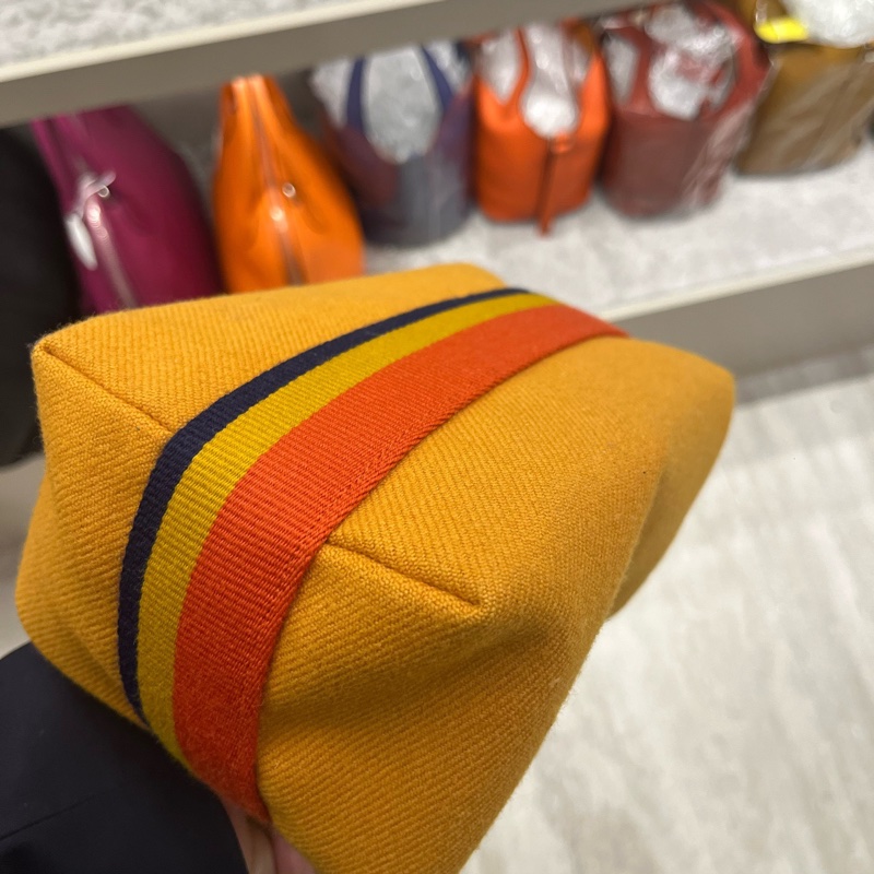 Hermes 爱马仕饭盒包 赭石色-6