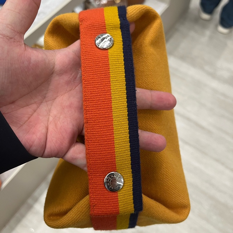 Hermes 爱马仕饭盒包 赭石色-9