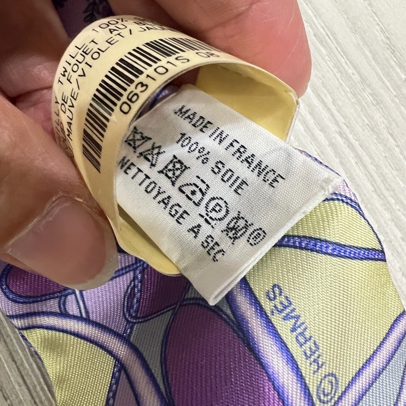 Hermes twilly 絲巾/綁包包絲巾-6