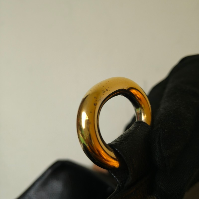 ㊣✨CHANEL✨(附防塵袋)香奈兒 老香 小香 雙C 黑金 雷標 牛皮水桶包 肩背包/二手包/二手精品🌳二手樹屋🌳-30