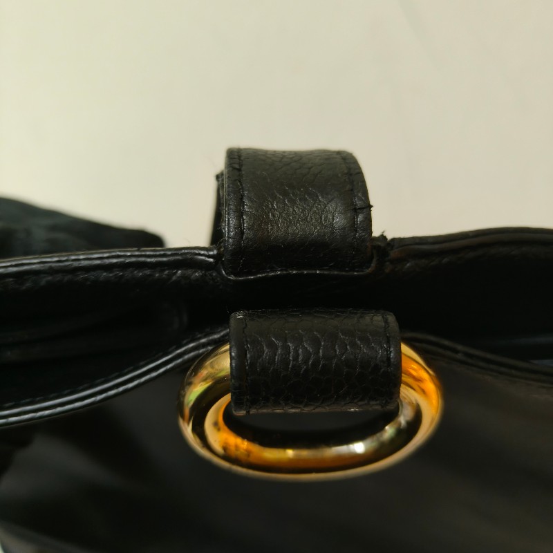 ㊣✨CHANEL✨(附防塵袋)香奈兒 老香 小香 雙C 黑金 雷標 牛皮水桶包 肩背包/二手包/二手精品🌳二手樹屋🌳-42