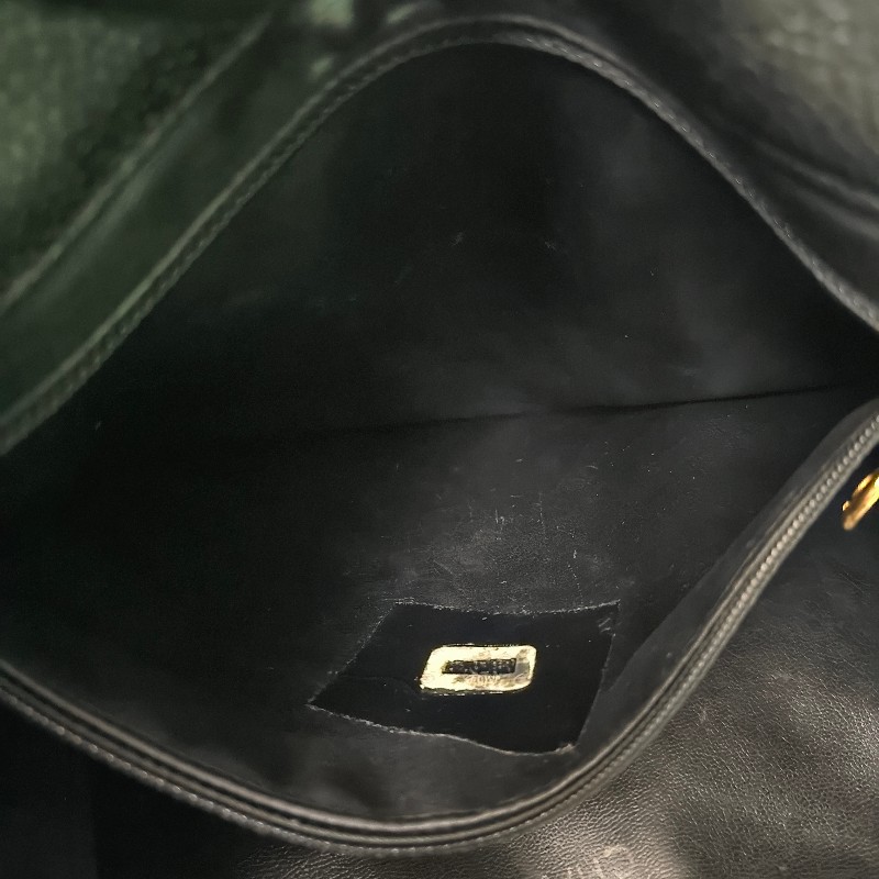 ㊣✨CHANEL✨(附防塵袋)香奈兒 老香 小香 雙C 黑金 雷標 牛皮水桶包 肩背包/二手包/二手精品🌳二手樹屋🌳-55