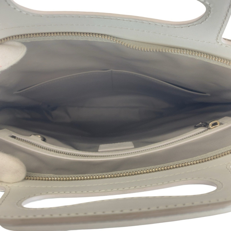 路易威登 (LOUIS VUITTON) Monogram Freezer Sac Plat 棕色銀色白色琺瑯皮革 M23151 手提包 單肩兩用 男女通用 A4 尺寸 女士-7