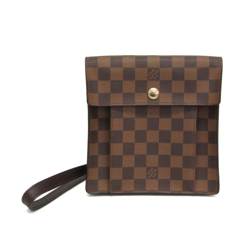 路易威登 Damier Pimlico N45272 女手拿包，單肩包 Ebene-0