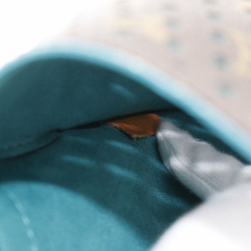 路易威登 Saumur PM 單肩包 M93998 Monogram Perfo Turquoise 2011 棕色 TJ4181 A5 皮帶扣 女士-15