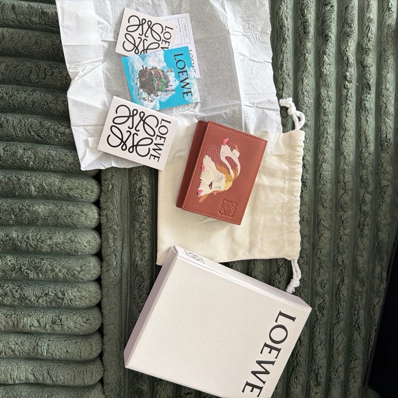 Loewe 哈爾移動城堡 茵茵 因因 錢包howls moving castle-0