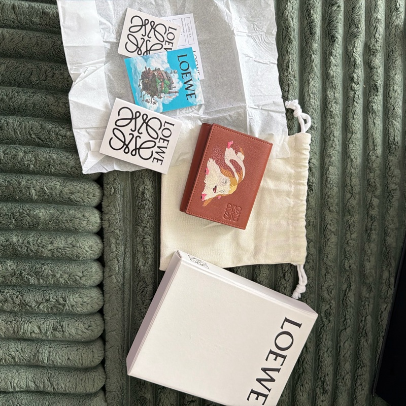 Loewe 哈爾移動城堡 茵茵 因因 錢包howls moving castle-13