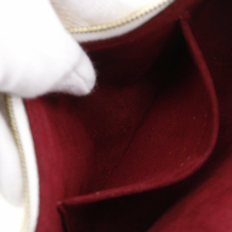 路易威登 Kate 手拿包配件包 M55212 Monogram Multicolor Blanc 2008 白色 CT1088 女士-8