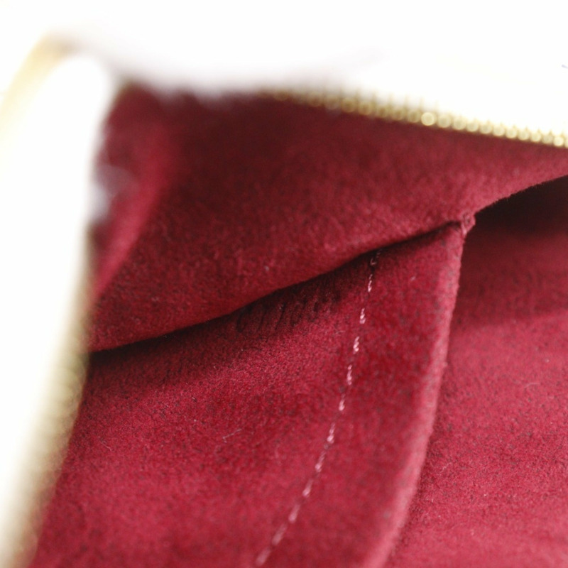 路易威登 Kate 手拿包配件包 M55212 Monogram Multicolor Blanc 2008 白色 CT1088 女士-14