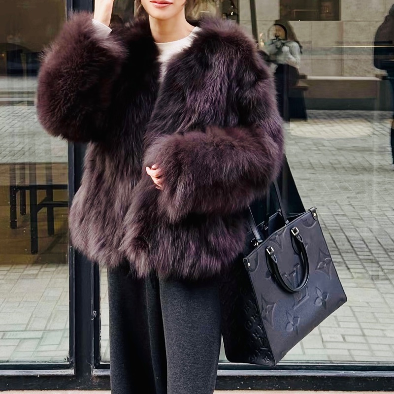 Louis Vuitton路易威登黑色全牛皮壓紋On The Go中號托特手提包肩背包-23