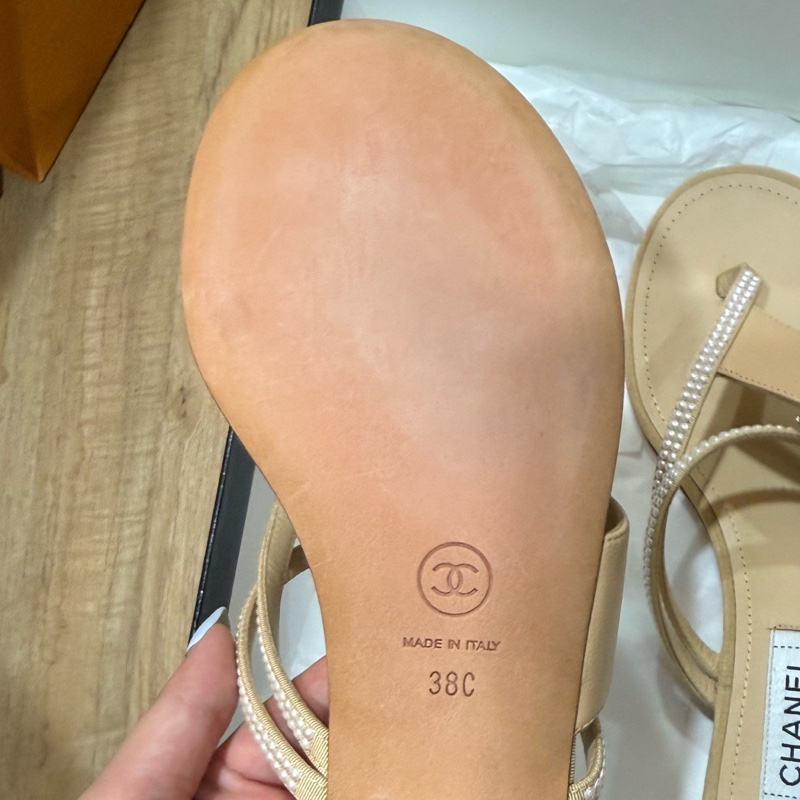 CHANEL 香奈兒涼鞋  尺碼：38碼-5