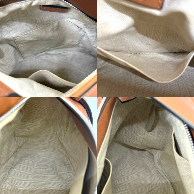 LOEWE  BAG PUZZLE EDGE SMALL BROWN-5