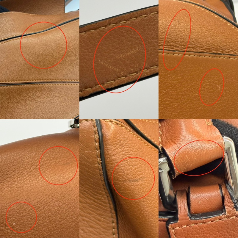 LOEWE  BAG PUZZLE EDGE SMALL BROWN-7