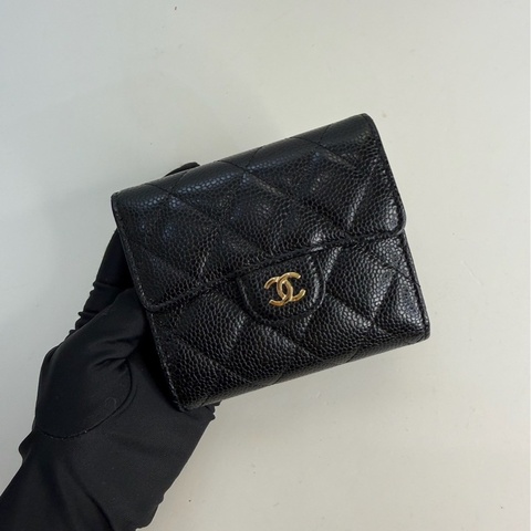 CHANEL|經典三折短夾
