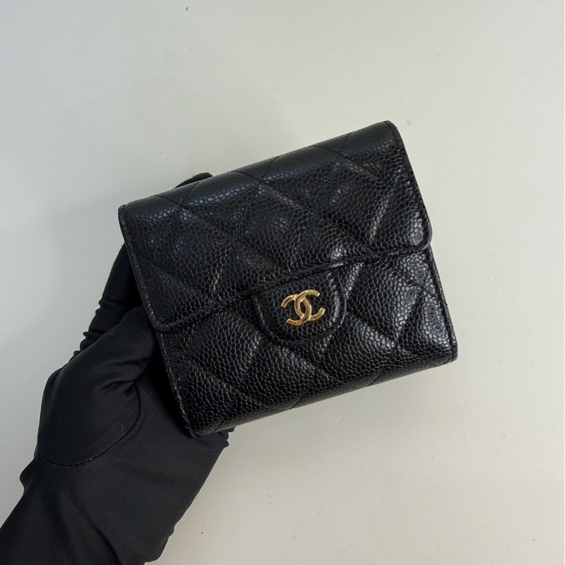 CHANEL|經典三折短夾-0