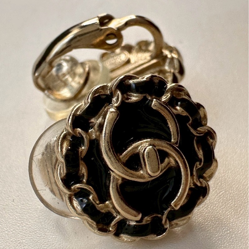 CHANEL|稀有絕版耳夾-9