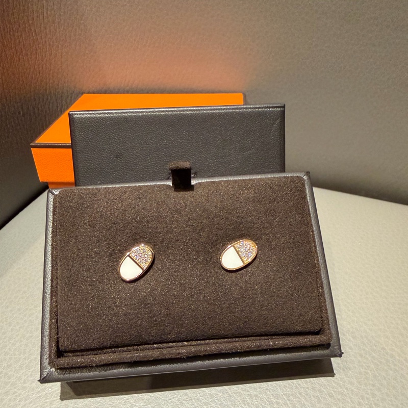 Hermes Chaine d'ancre Verso耳環-0
