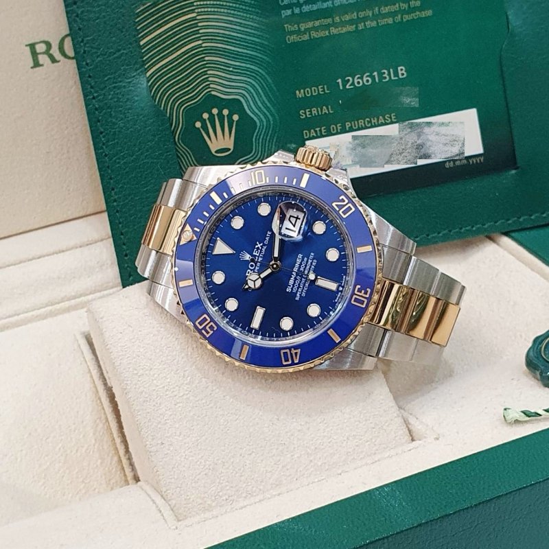 【大眾名錶】ROLEX勞力士126613LB Submariner潛航者 2021/05全配 熱銷款 大眾名錶B1264-4