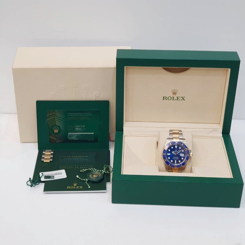 【大眾名錶】ROLEX勞力士126613LB Submariner潛航者 2021/05全配 熱銷款 大眾名錶B1264-9