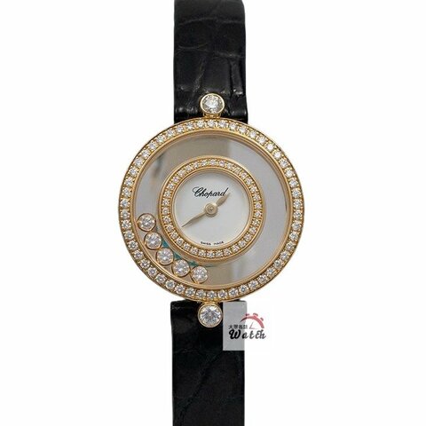 【大眾名錶】Chopard蕭邦29/3957 Happy Diamonds快樂鑽系列 原廠雙鑽圈 大眾名錶B1265