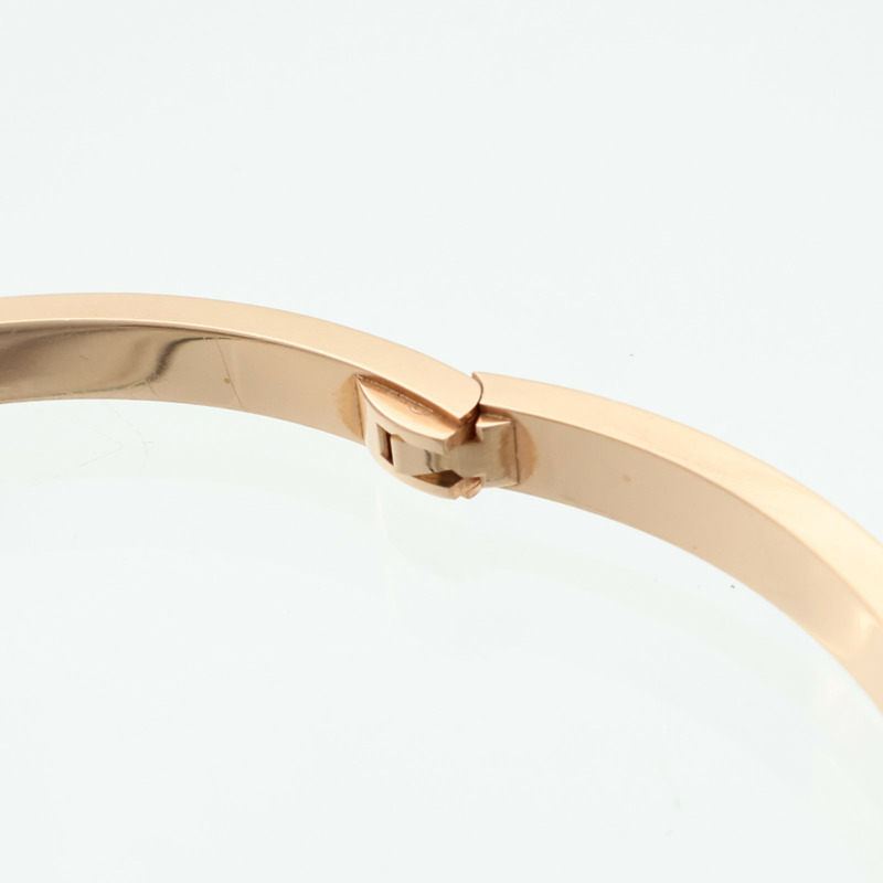 CARTIER 18K玫瑰金Love Bracelet Full Diamond鑽石手鐲Cartier#17-8