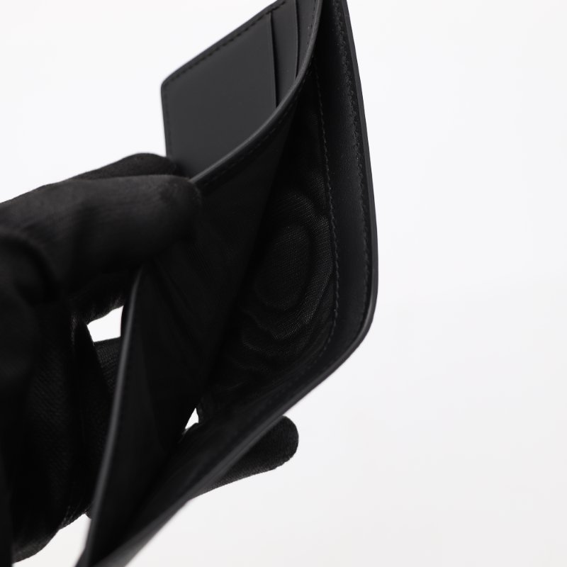 （超級新♥️可送禮）Gucci 古馳 黑花 老虎印花 短夾 （鈔票+卡片位）-8