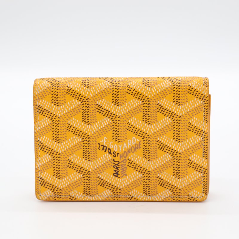 Goyard Malesherbes 黃色印花 Card Wallet 卡包-1