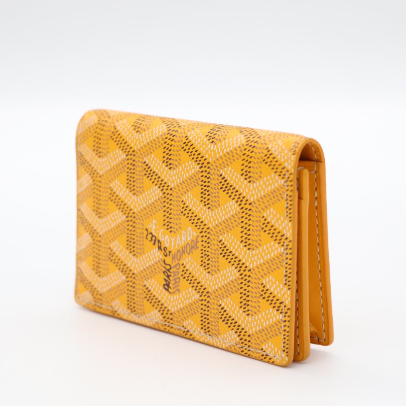 Goyard Malesherbes 黃色印花 Card Wallet 卡包-2