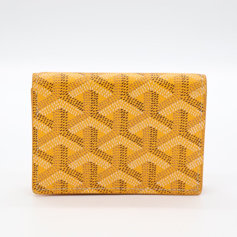 Goyard Malesherbes 黃色印花 Card Wallet 卡包-4