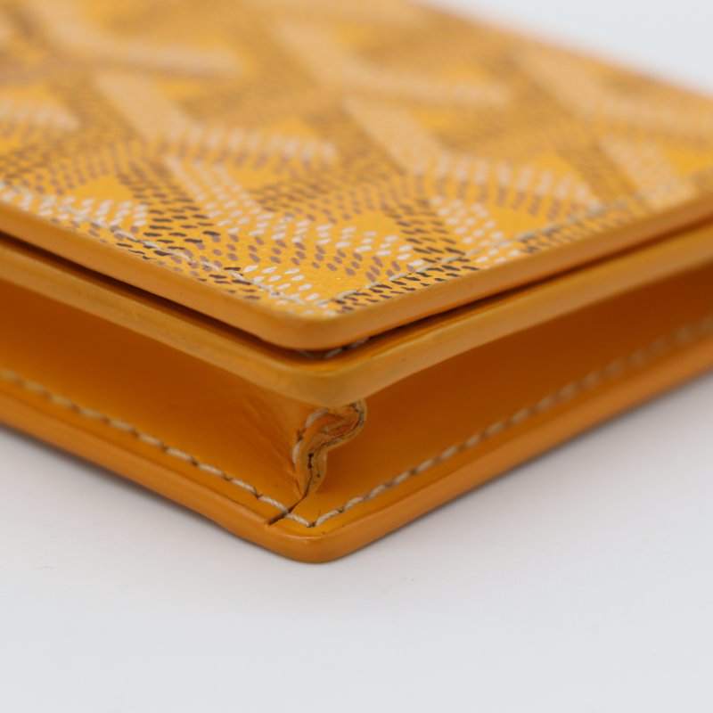 Goyard Malesherbes 黃色印花 Card Wallet 卡包-5