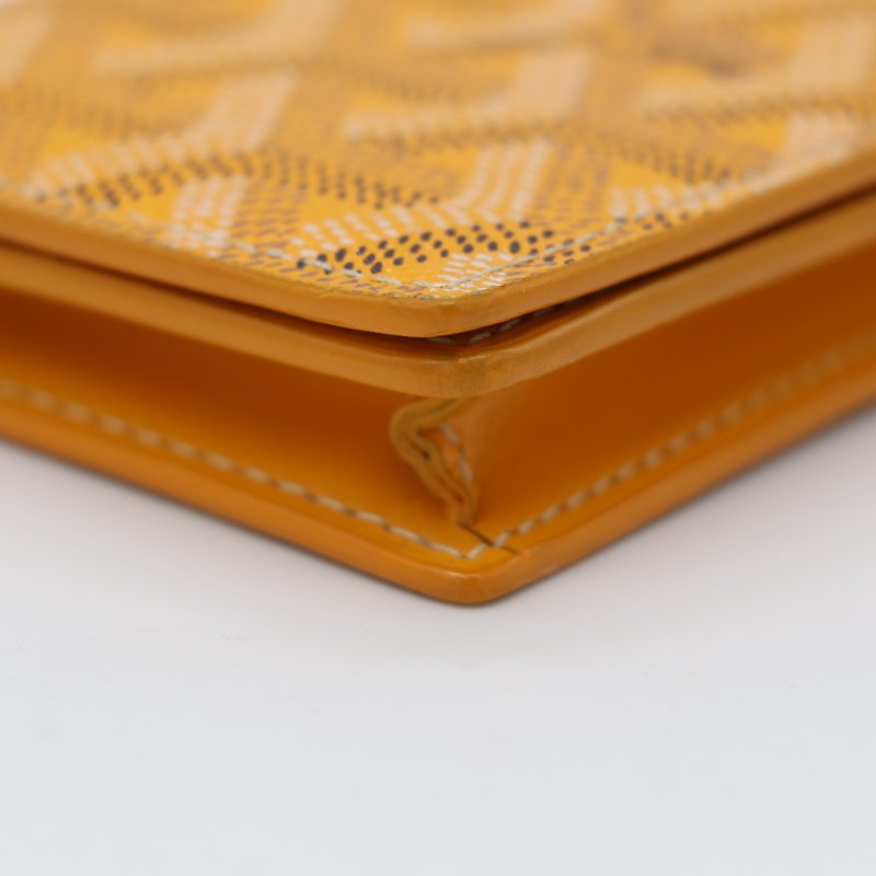 Goyard Malesherbes 黃色印花 Card Wallet 卡包-6