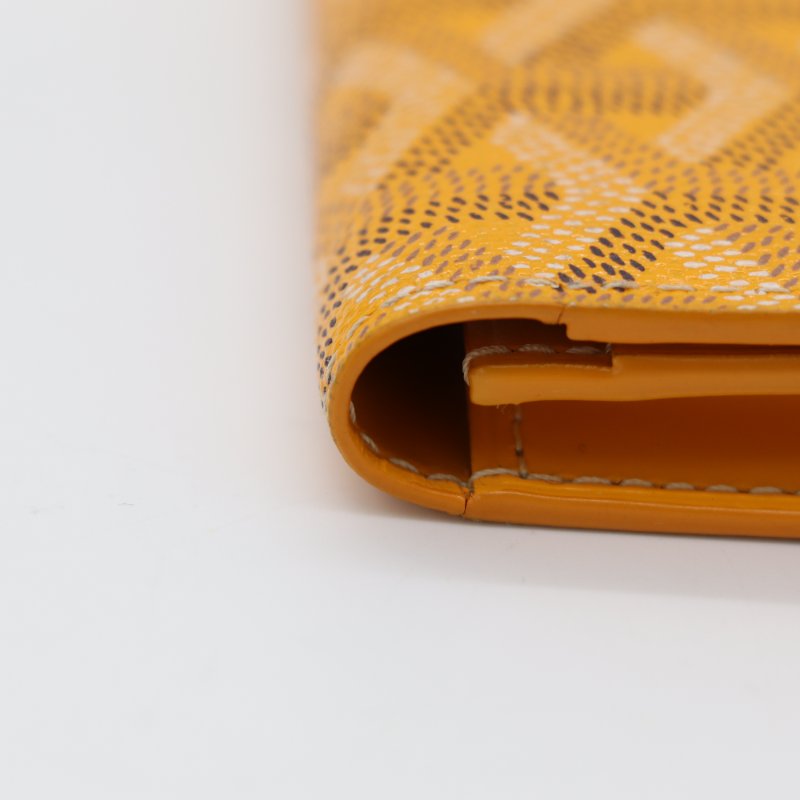 Goyard Malesherbes 黃色印花 Card Wallet 卡包-7