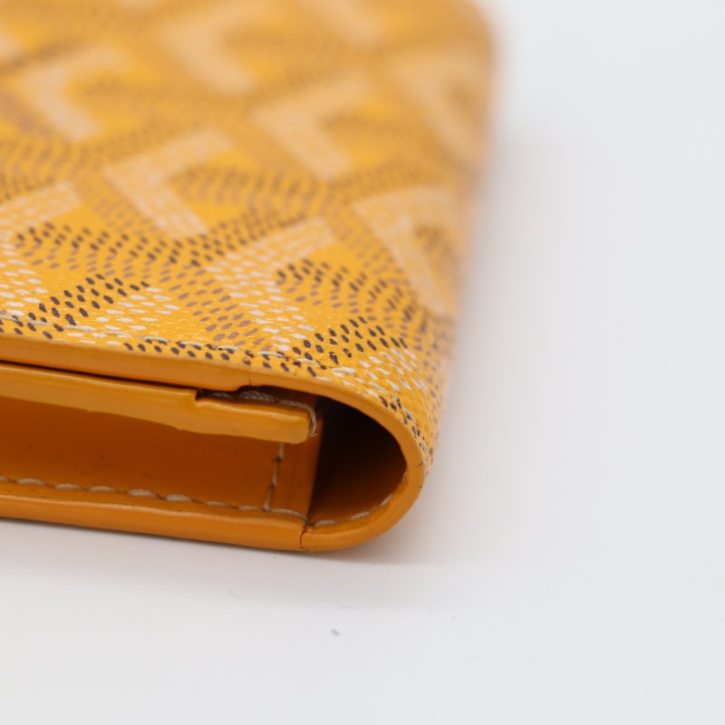 Goyard Malesherbes 黃色印花 Card Wallet 卡包-8