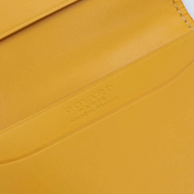 Goyard Malesherbes 黃色印花 Card Wallet 卡包-10
