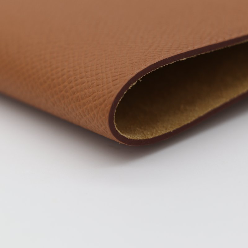 Hermès 愛馬仕 金棕色 Epsom 牛皮 護照夾 護照包 W 刻-6
