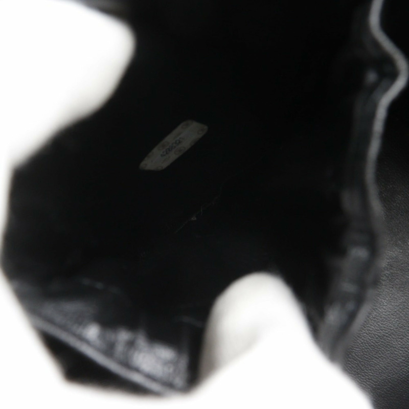 香奈兒 Coco Mark 化妝包/手拿包 A01998 魚子醬紋皮革 黑色 COCO 女士-6