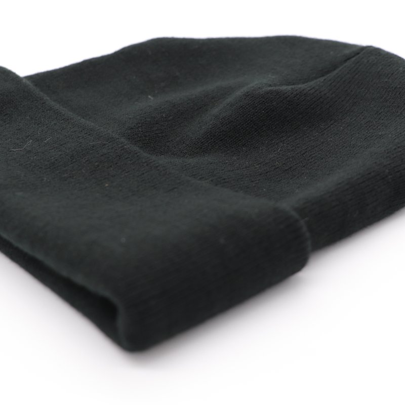 CHROME HEARTS LOGO 刺繡 毛帽 黑色-5