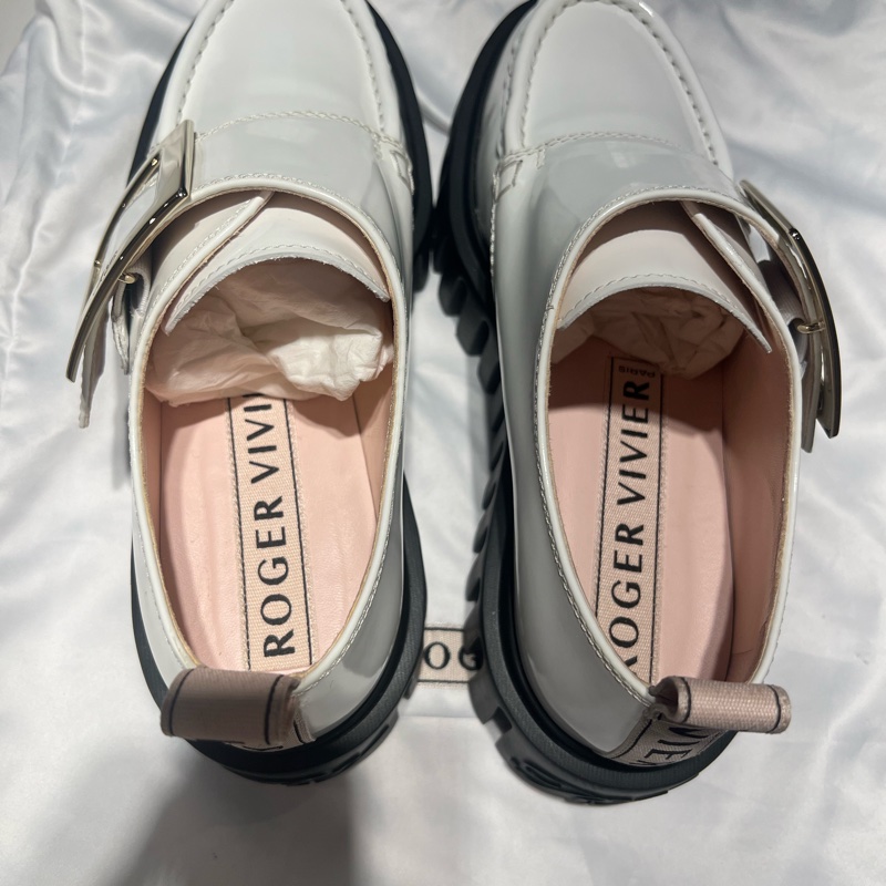Roger vivier金屬扣樂福鞋 休閒鞋-7
