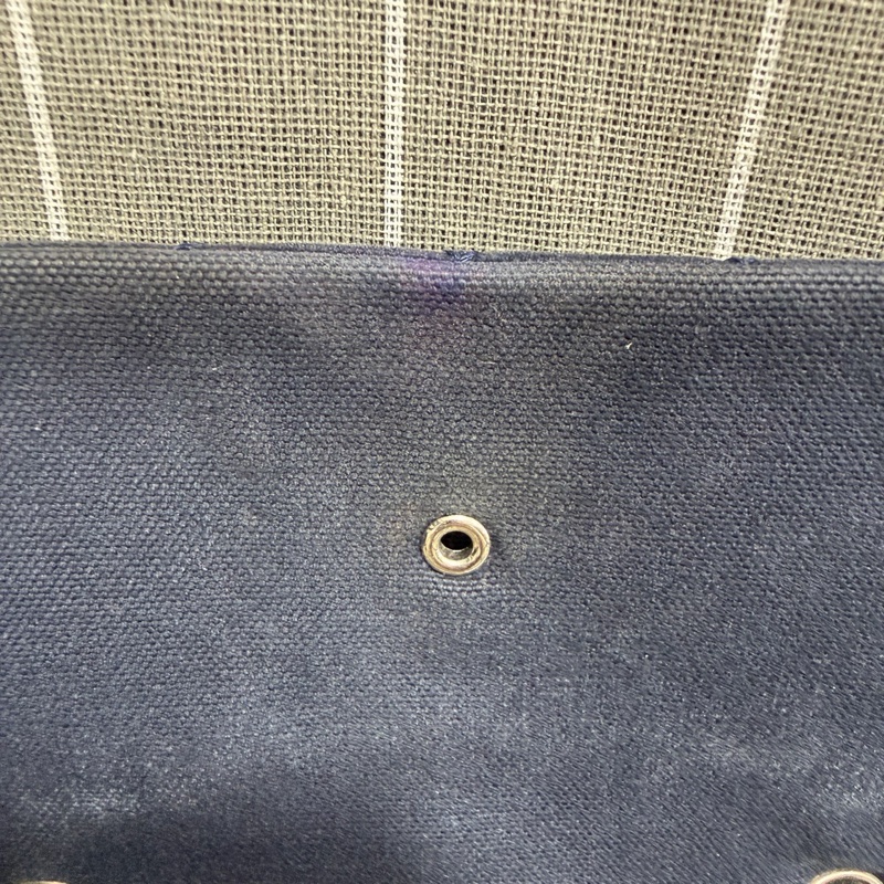 Chanel • 稀有大Logo海軍藍牛仔銀釦Cf 鏈條包 有卡✔️-15