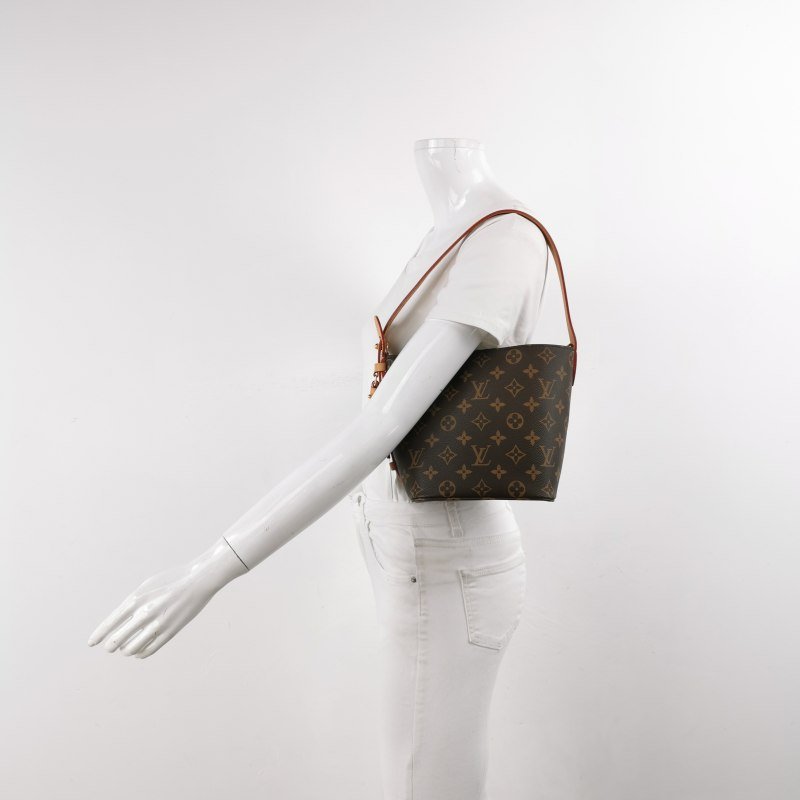 Louis Vuitton (LV) All InBB植鞣革Monogram印花子母包肩肩包晶片款-1