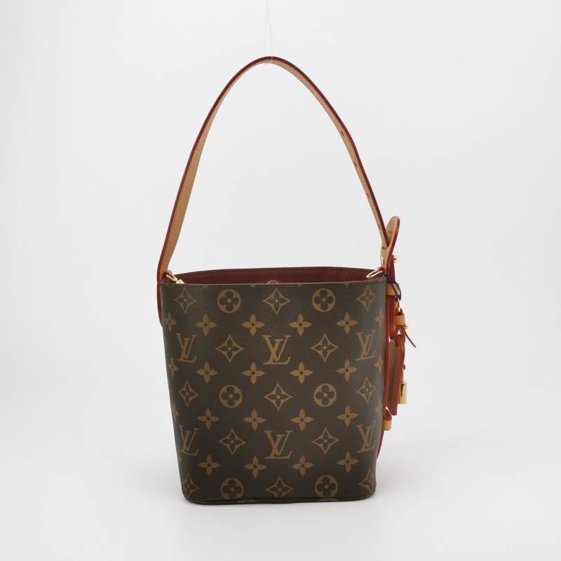 Louis Vuitton (LV) All InBB植鞣革Monogram印花子母包肩肩包晶片款-4