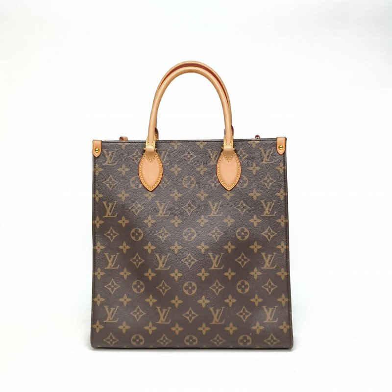 LOUIS VUITTON SACPLAT琴譜包小號30老花PVC晶片肩背包-2