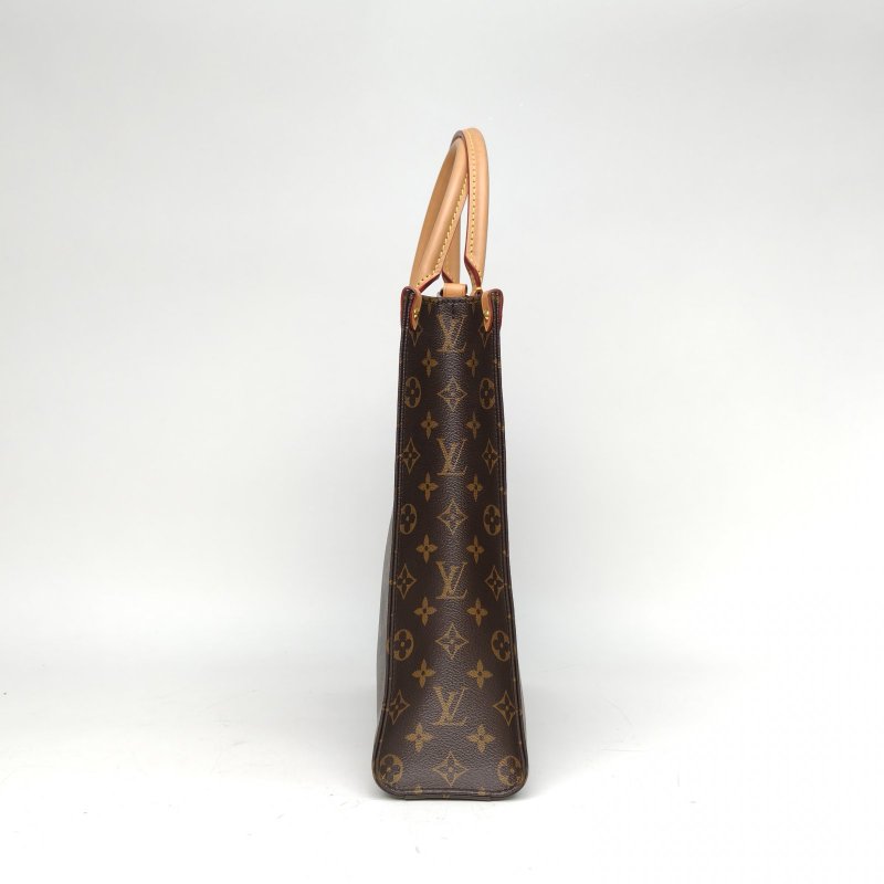 LOUIS VUITTON SACPLAT琴譜包小號30老花PVC晶片肩背包-3