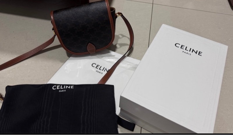 Celine folco馬鞍包-2